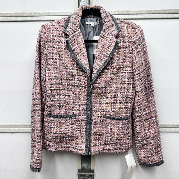CAbi Dresses & Skirts - New Vintage Cabi Tweed Blazer Skirt Suit Set Y2K Easter Made in USA Size 8
